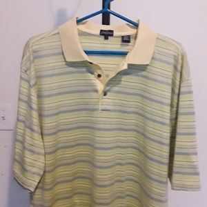 JACK NICKLAUS GOLF SPORT SHIRT. SIZE L.